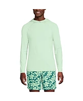 Lands' End Men's Cooling Long Sleeve Upf 50 Hooded Swim Tee Rash Guard