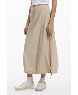 Desigual Women's Midi parachute skirt