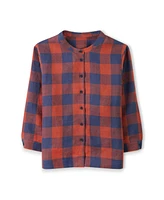 Celtic & Co. Women's Check Swing Blouse