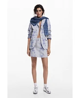 Desigual Women's Distressed miniskirt