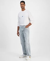 Hugo Boss Men's Nate Baggy Fit Jeans