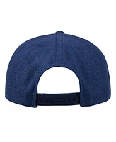 New Balance Men's Embroidered Logo Grandpa Wool Hat-Navy