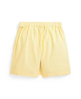 Polo Ralph Lauren Big Girls Pleated Oxford Faux-Wrap Skort