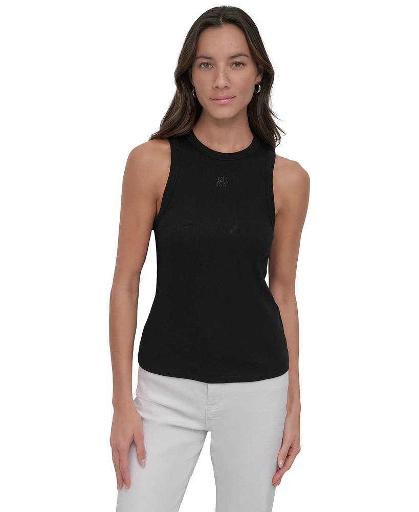 Dkny Jeans Women's Crewneck Tank - Blk