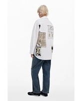 Desigual Women's Shirt designed by Mr. Christian Lacroix