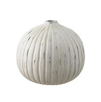 Nisi 8" Round Resin Vase