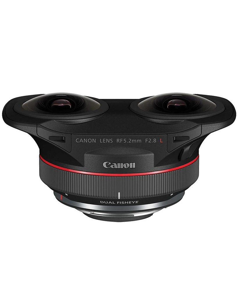 Canon Rf 5.2mm f/2.8 L Dual Fisheye 3D Vr Lens