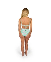 Kenny Flowers Women's High Waist Bikini Bottom