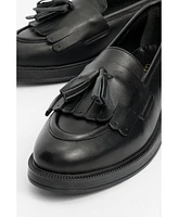 Milly Leather Tassel Loafers