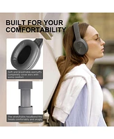 Edifier Bluetooth Over-Ear Headphones, 30H Playtime, Deep Bass, Built-in Mic for Travel/Work