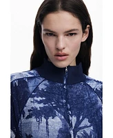 Desigual Women's Sweatshirt designed by Mr. Christian Lacroix