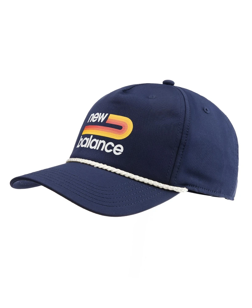 New Balance Men's Dna Logo Grandpa Graphic Hat-White