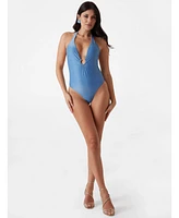 Guess Women's Eco One-Piece Swimsuit