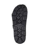 Marc Fisher Ltd Women's Mylan Woven Buckle Straps Flat Sandals