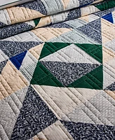 Lacoste Home Signature Cotton -Pc. Quilt Set