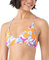 Roxy Juniors' Topanga Canyon Athletic Triangle Bikini Top