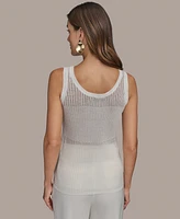 Donna Karan New York Women's Ribbed Sweater Shell