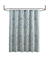 Madison Park Odette Jacquard Shower Curtain, 72" x