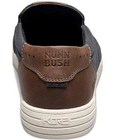Nunn Bush Men's Kore City Walk Athletic Style Canvas Slip-On Loafer