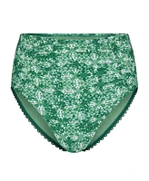 Adore Me Plus Pilar Swimwear High Waisted Bikini Bottom