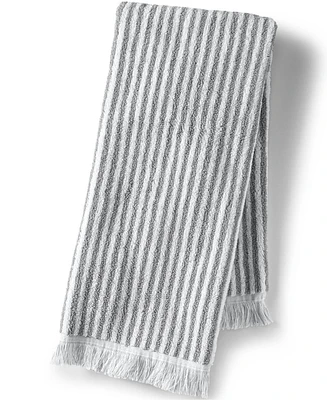 Lands' End Cotton Yarn-dyed Stripe Hand Towel