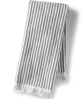 Lands' End Cotton Yarn-dyed Stripe Hand Towel