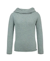 Celtic & Co. Women's Collared Slouch Neck Sweater