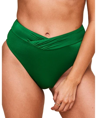 Adore Me Women's Tanisha Swimwear High-Waist Bikini Bottom