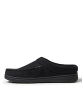 Dearfoams Men's Brendan Perforated Moccasin Toe Clog House Shoe Slipper