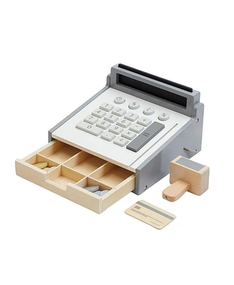 Kaplan Early Learning Dramatic Play Wooden Cash Register