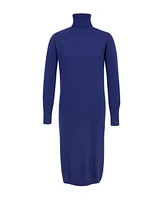 Celtic & Co. Women's Supersoft Turtleneck Midi Dress