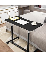 Height Adjustable Computer Desk Sit to Stand Rolling Notebook Table