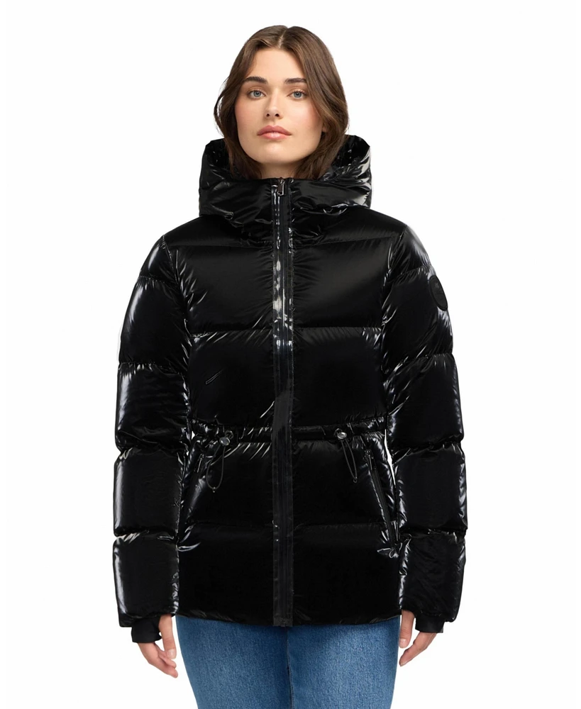 Pajar Women's Enola Channel Quilted Mid-Length Puffer
