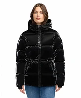 Pajar Women's Enola Channel Quilted Mid-Length Puffer