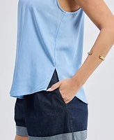 Reistor Women's Endless Sunday Top Tencel Denim