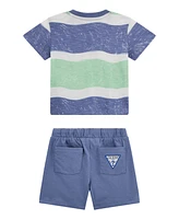 Guess Baby Boys 2-Piece T-Shirt and Active Shorts Set