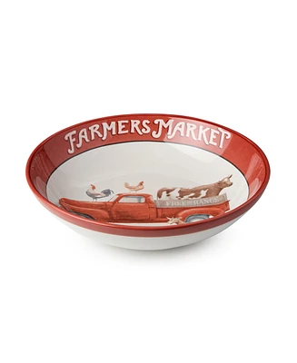 Certified International Vintage Farm Serving Bowl