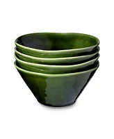 Certified International Verde Ice Cream Bowls, Set of 4, Service for 4