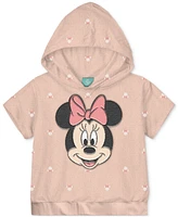 Disney Baby Girls Minnie Mouse Terry Hoodie & Shorts, 2 Piece Set
