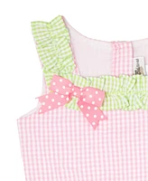 Rare Editions Toddler and Little Girls Daisy Seersucker Dress