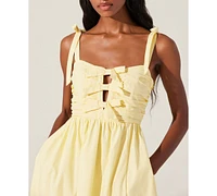 Astr the Label Women's Helia Cotton Midi Dress