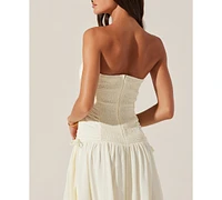 Astr the Label Women's Zori Strapless Drop-Waist Maxi Dress