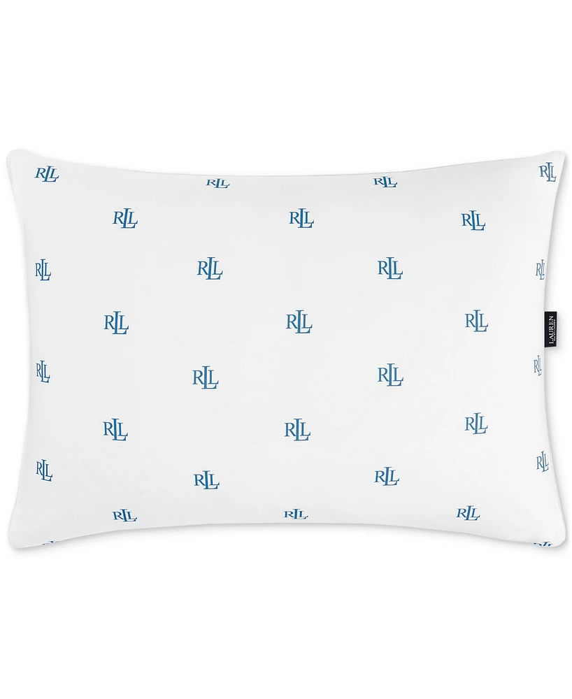 Lauren Ralph Logo Medium Density Down Alternative Pillow