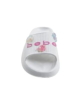 Bebe Little and Big Girls Stylish and Comfortable Summer with Sea Charms Slides