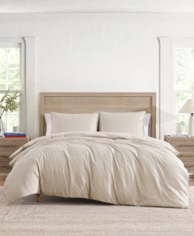 Tommy Hilfiger Monogram Matelasse Duvet Cover Set