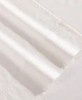 Tommy Hilfiger Solid 200-Thread Count Cotton Percale -Pc. Sheet Set