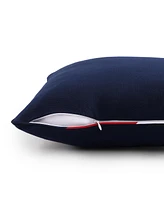 Tommy Hilfiger Flag Seersucker Square Pillow, 20" X 20"