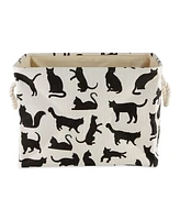 Bone Dry Cat's Meow Pet Storage Bin with Rope Handles