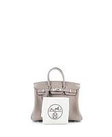 Pre-Owned Hermes Birkin Handbag Swift with Palladium Hardware
