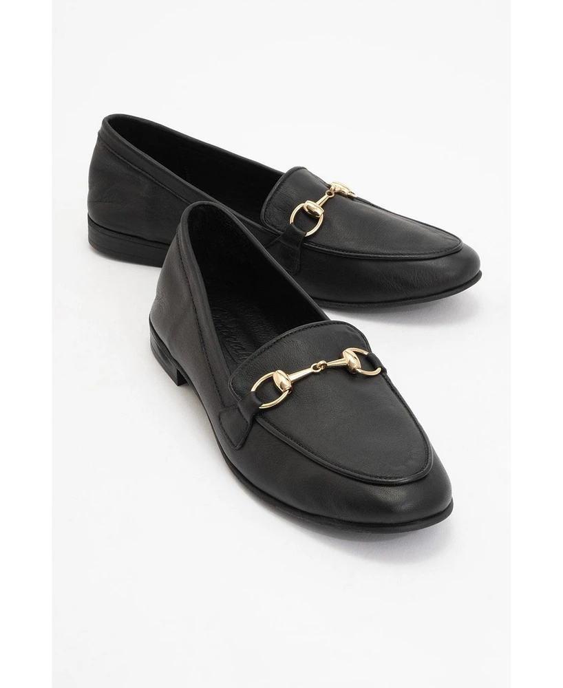 Rory Leather Bit Loafers